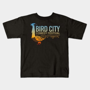 Old School Logo in Sunset Kids T-Shirt